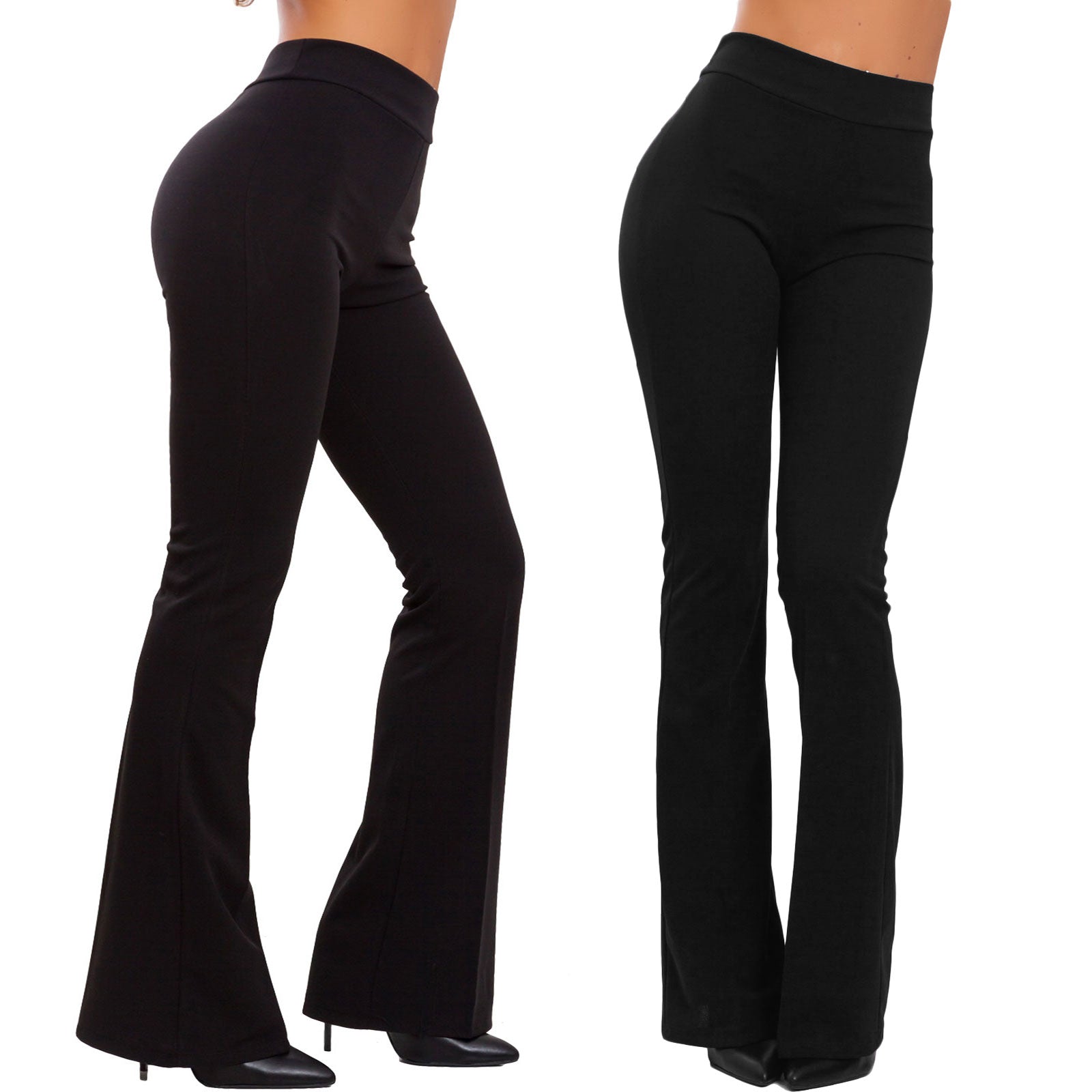 Flared Trousers Pantaloni A Palazzo Curvy Flared Pants Pantaloni