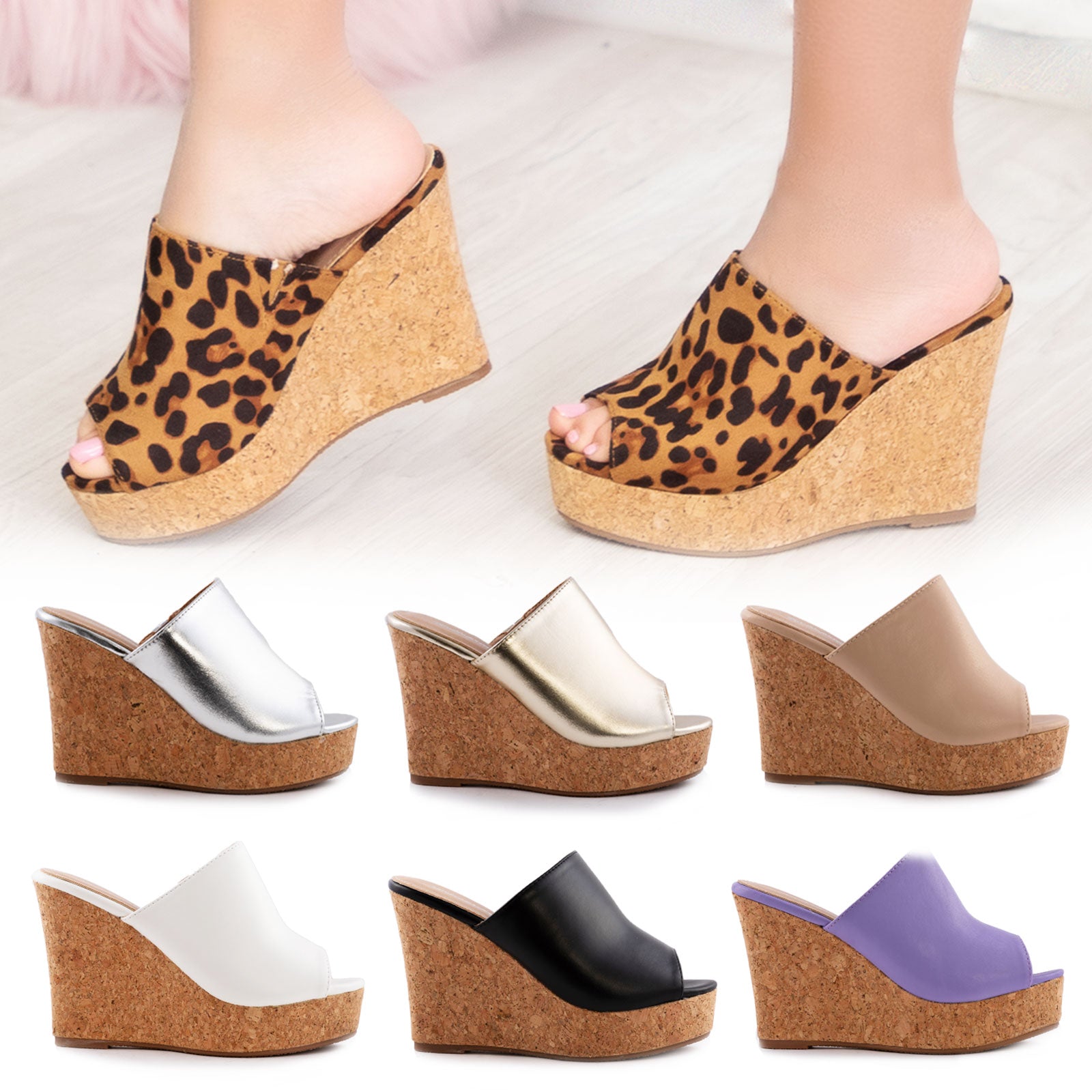 Wedge Sandals Zatteroni Estivi Zatteroni Estivi 2021
