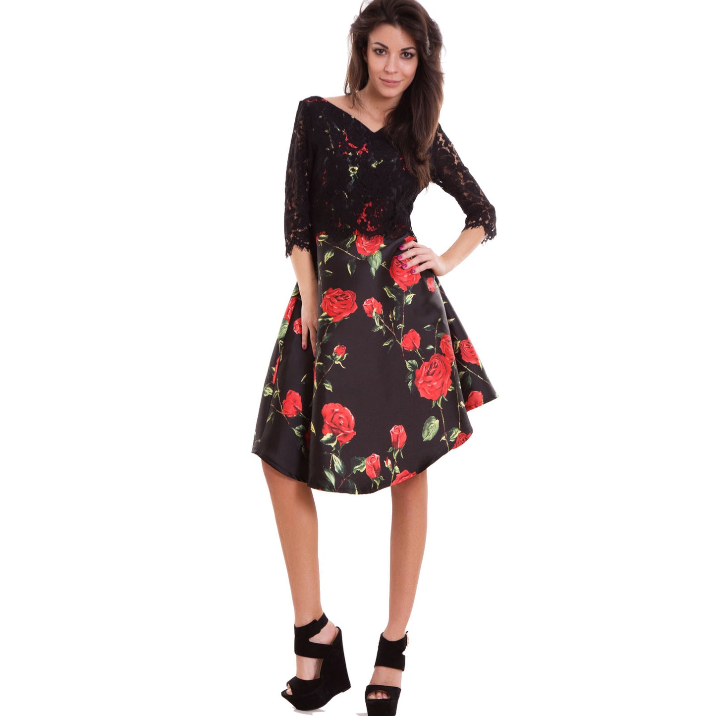 immagine-1-toocool-vestito-donna-abito-svasato-m111175