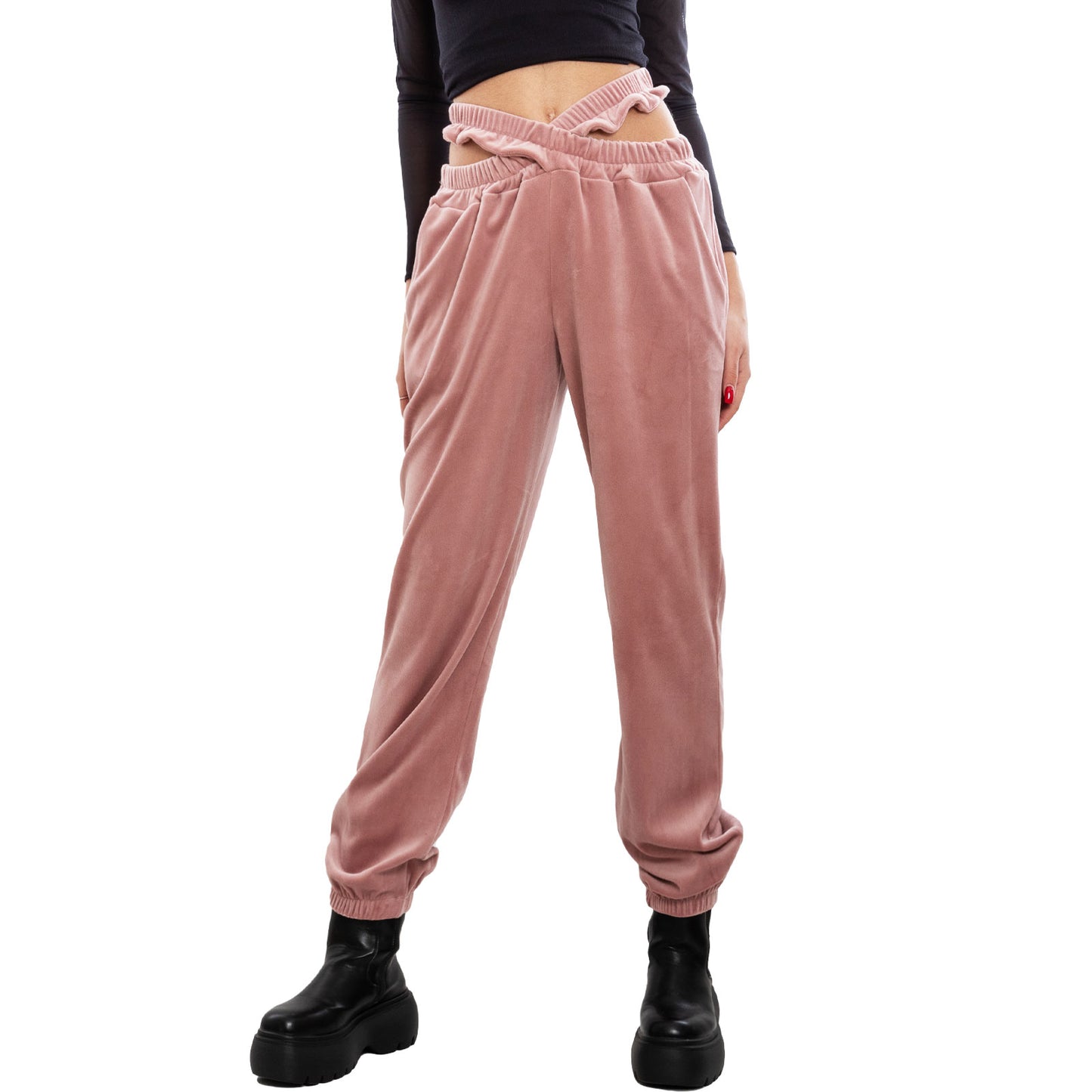 immagine-11-toocool-pantaloni-donna-jogger-velluto-fi-21157