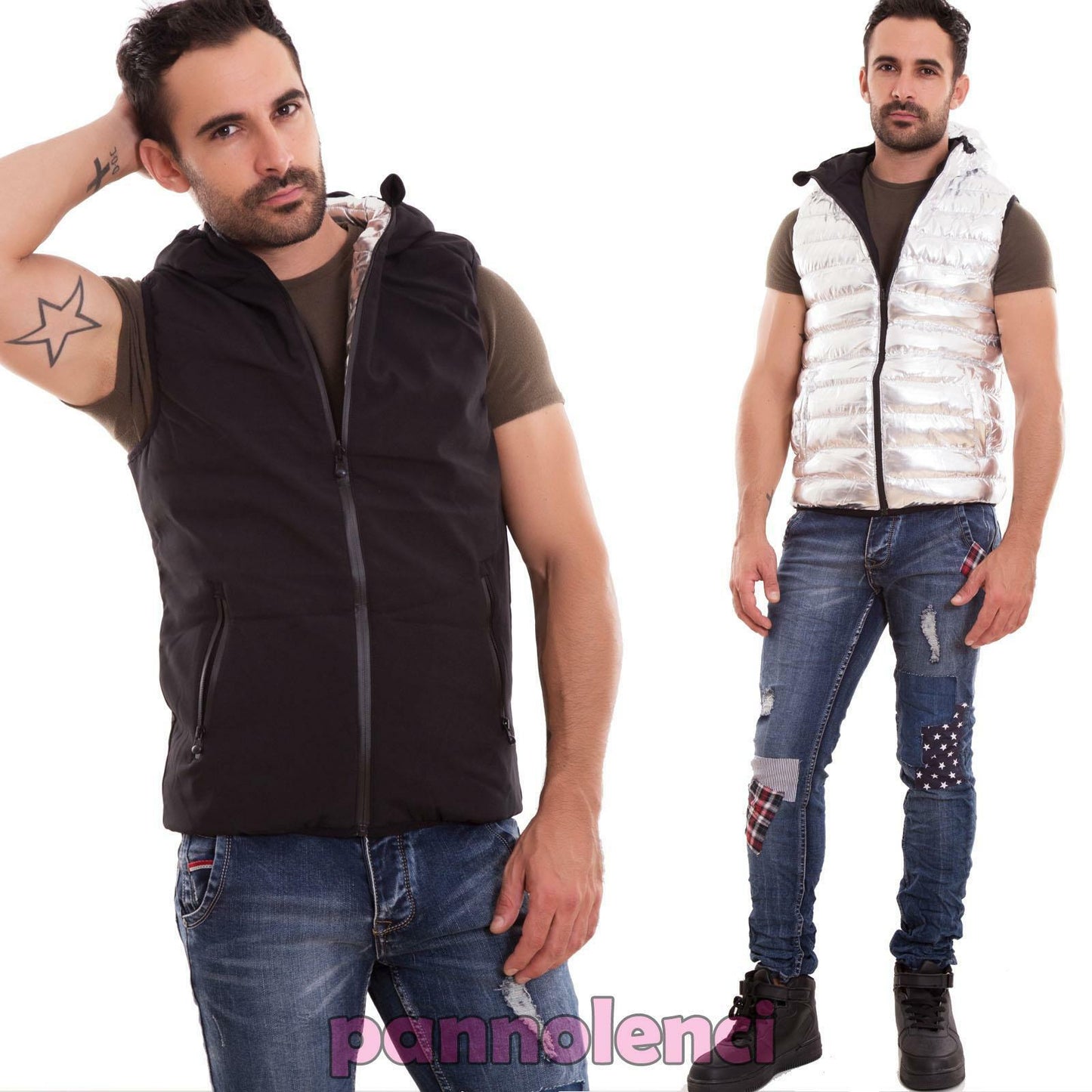 immagine-12-toocool-piumino-uomo-smanicato-bomber-bx5173