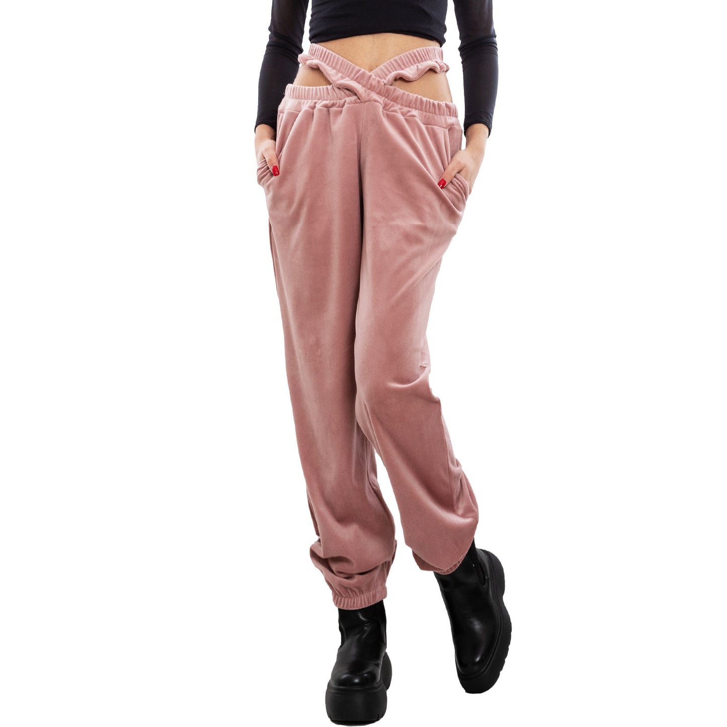 immagine-13-toocool-pantaloni-donna-jogger-velluto-fi-21157
