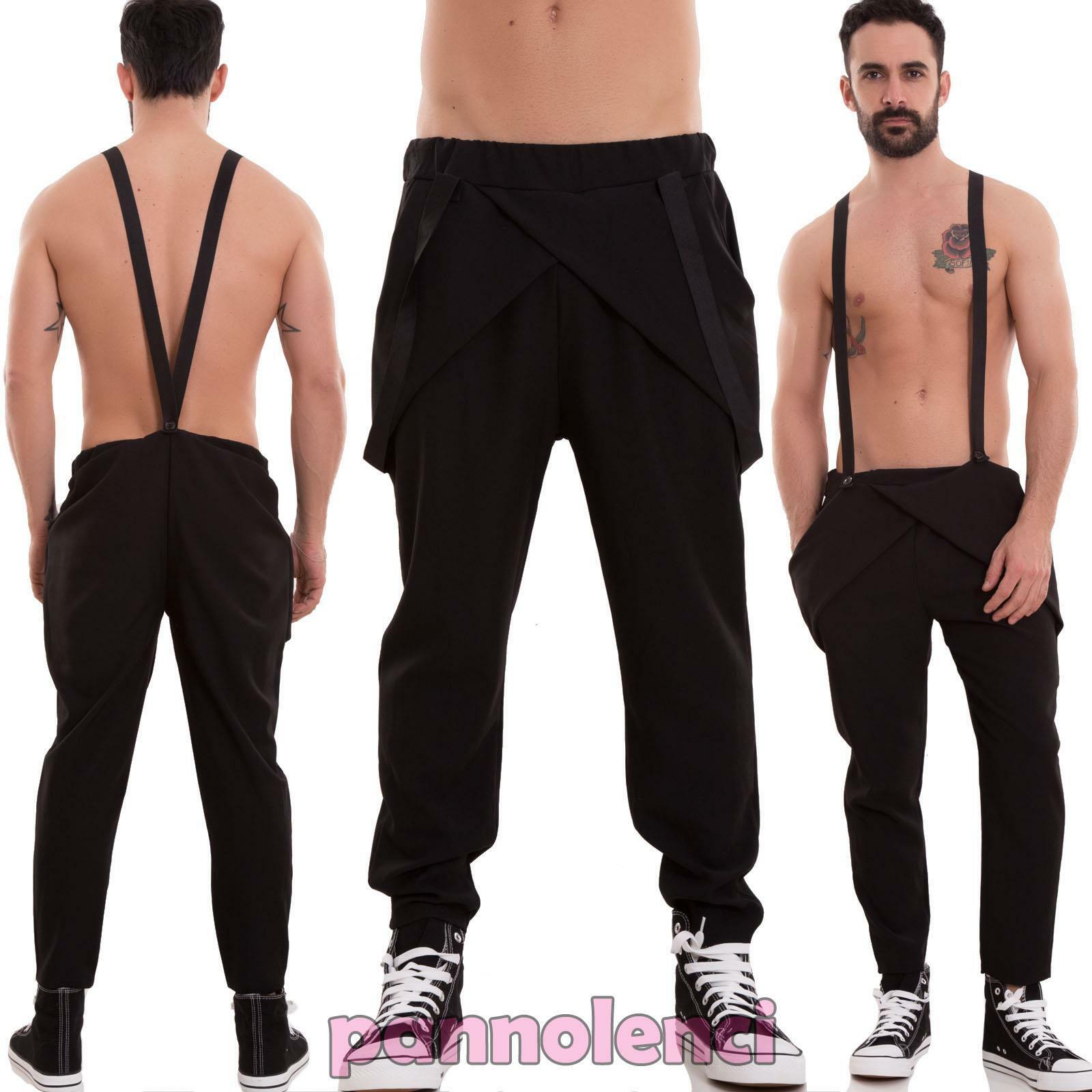 immagine-14-toocool-pantaloni-uomo-tuta-bretelle-0702