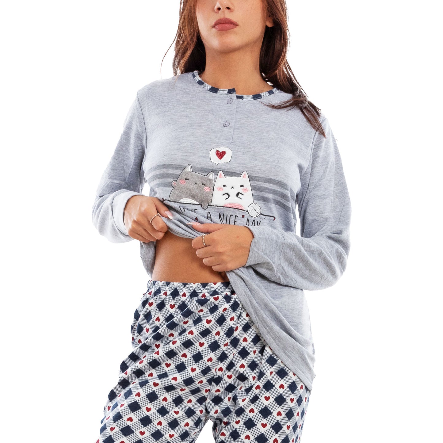 immagine-14-toocool-set-pigiama-felpato-gatti-be-2780