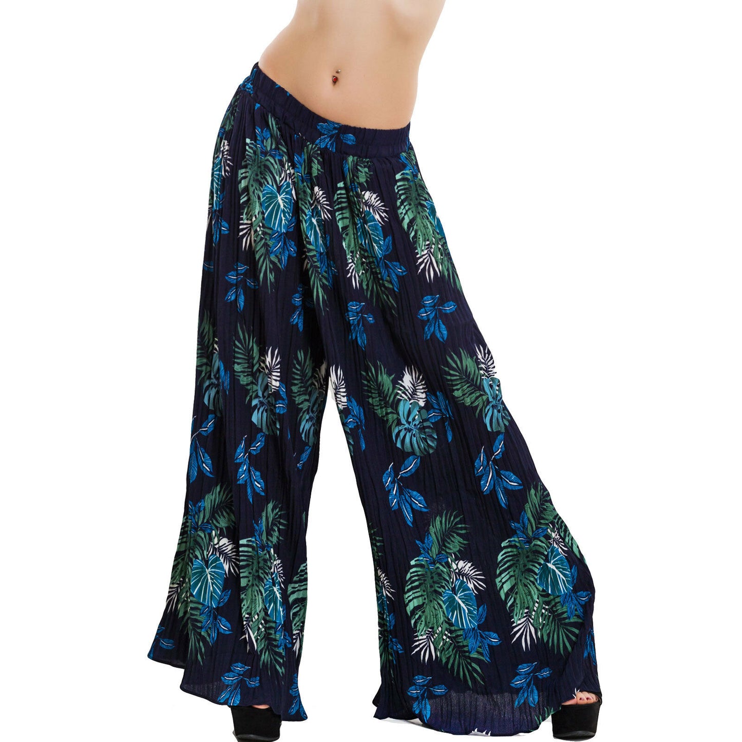 immagine-15-toocool-pantaloni-donna-ampi-plissettati-kk10038