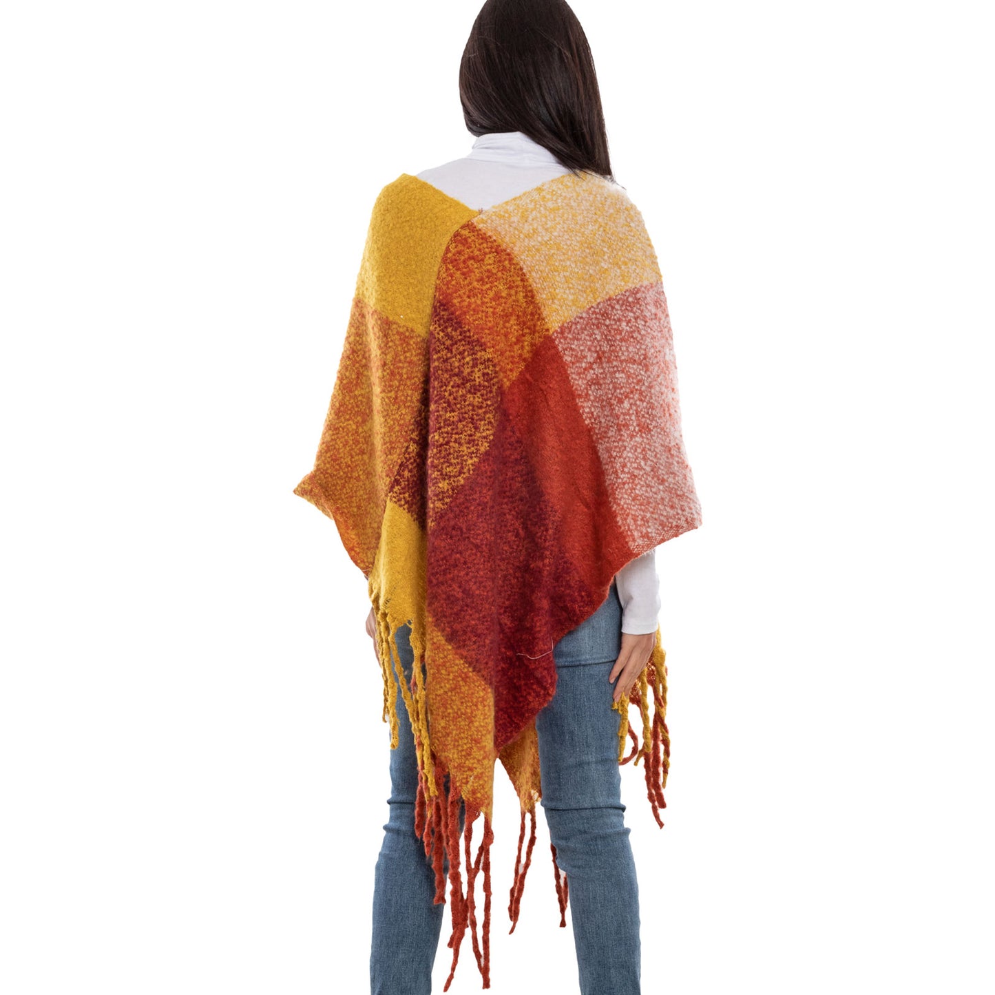 immagine-16-toocool-poncho-donna-coprispalle-mantella-quadri-a303