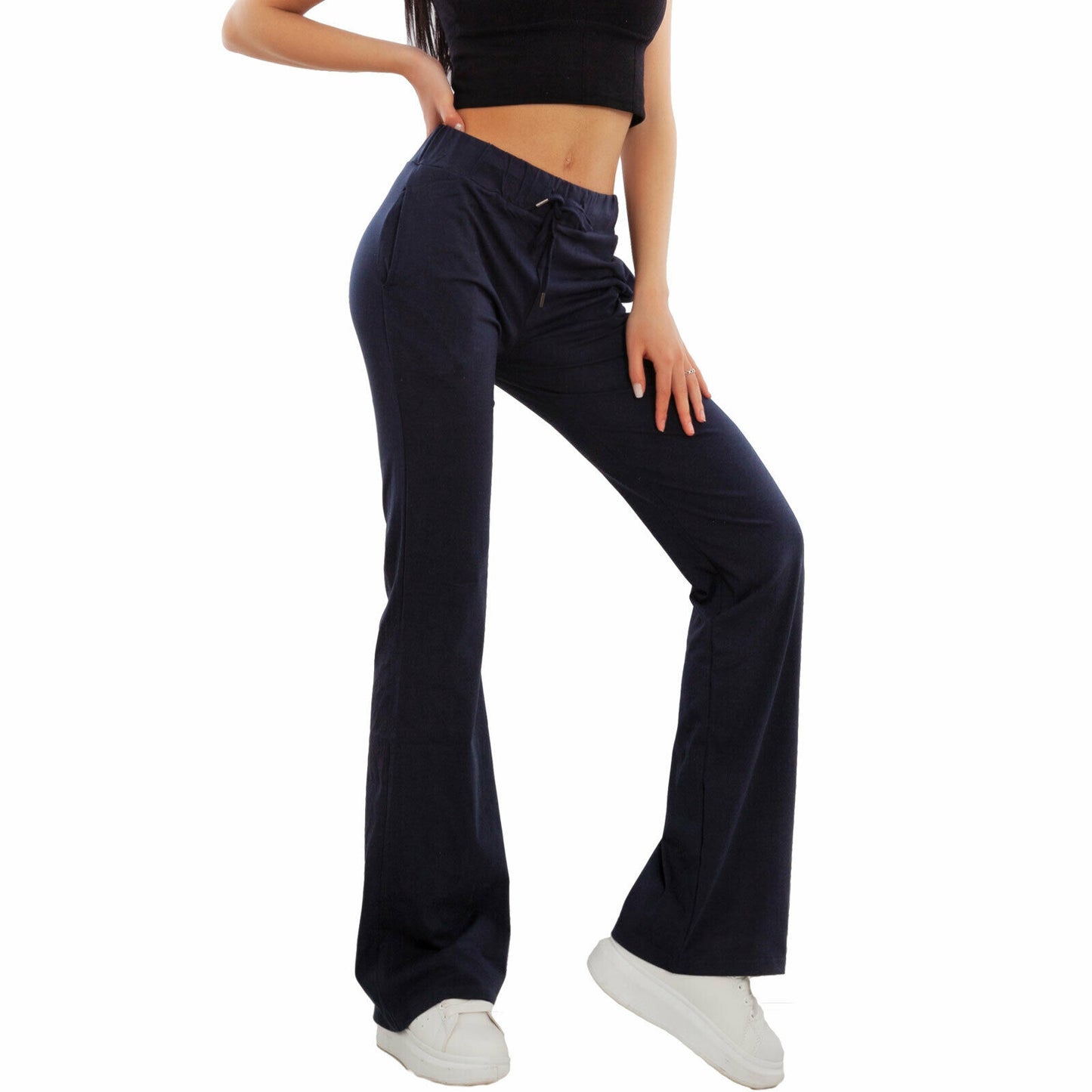 immagine-17-toocool-pantaloni-donna-zampa-flare-a73042
