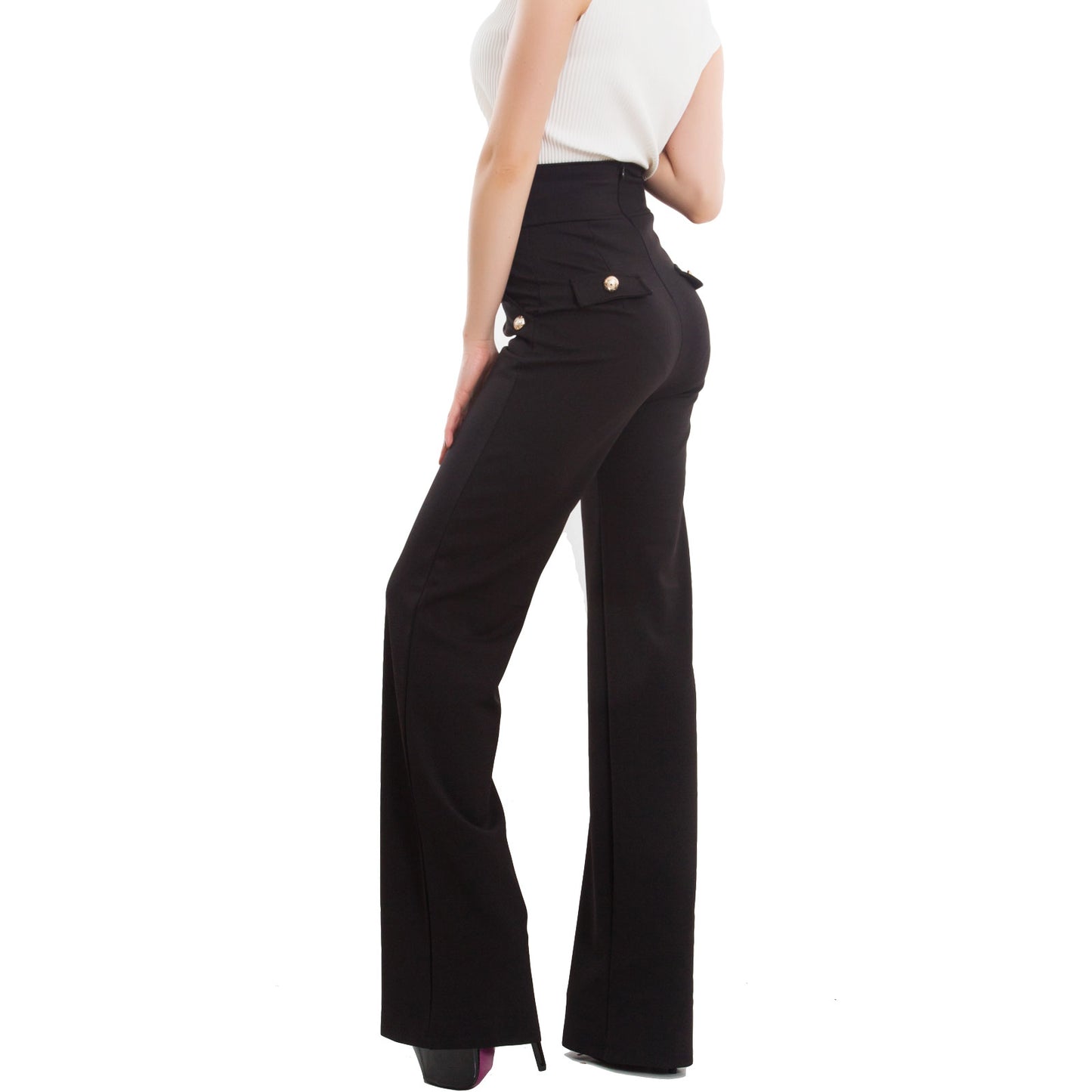 immagine-2-toocool-pantaloni-donna-campana-vita-as-531
