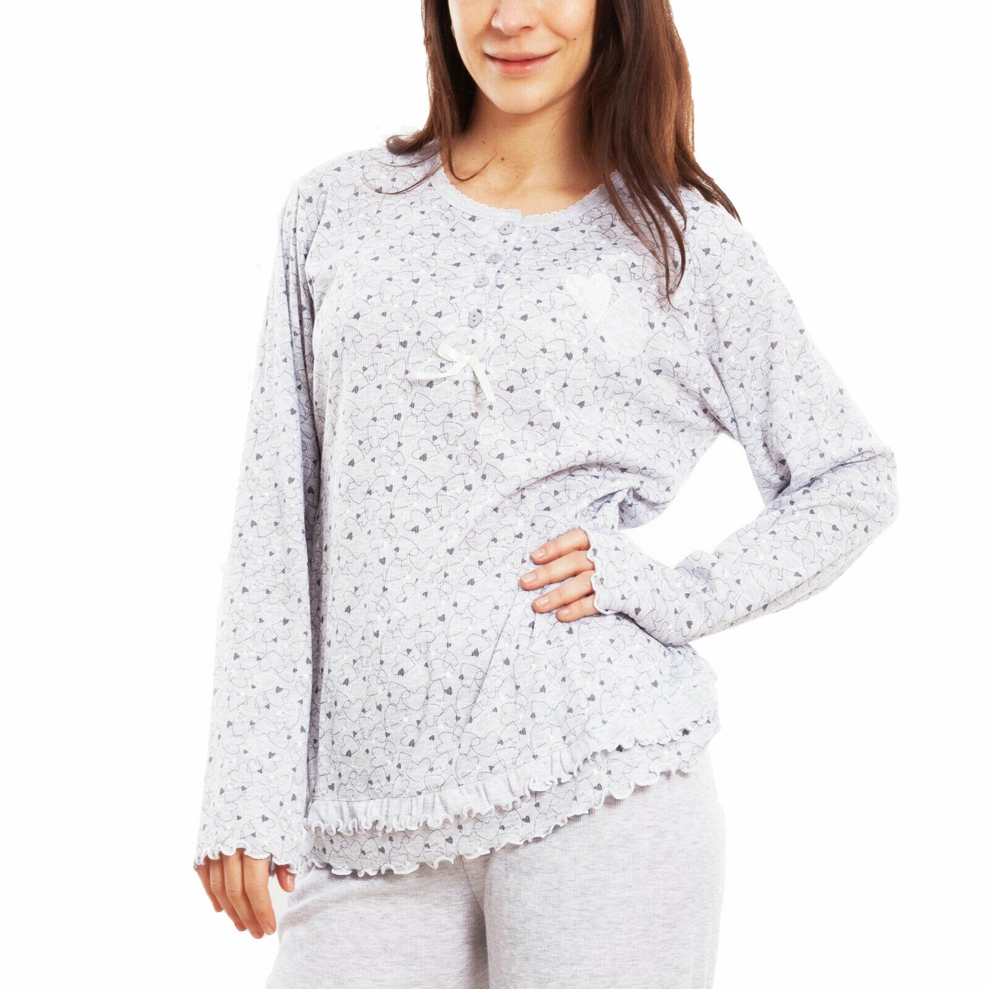 immagine-2-toocool-pigiama-donna-maniche-lunghe-d7527