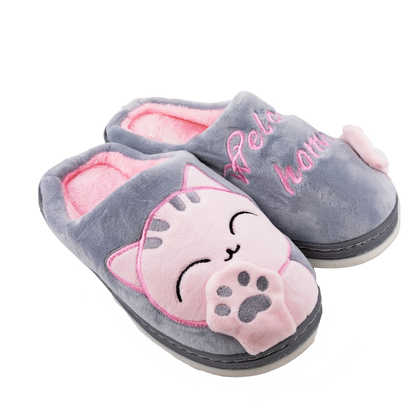 immagine-20-toocool-pantofole-donna-ciabatte-gatto-hl-207