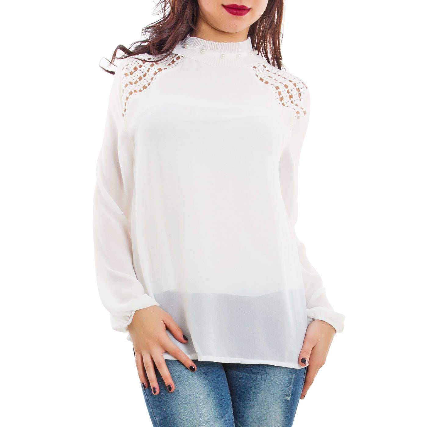 immagine-23-toocool-blusa-donna-velata-collo-wd-2261