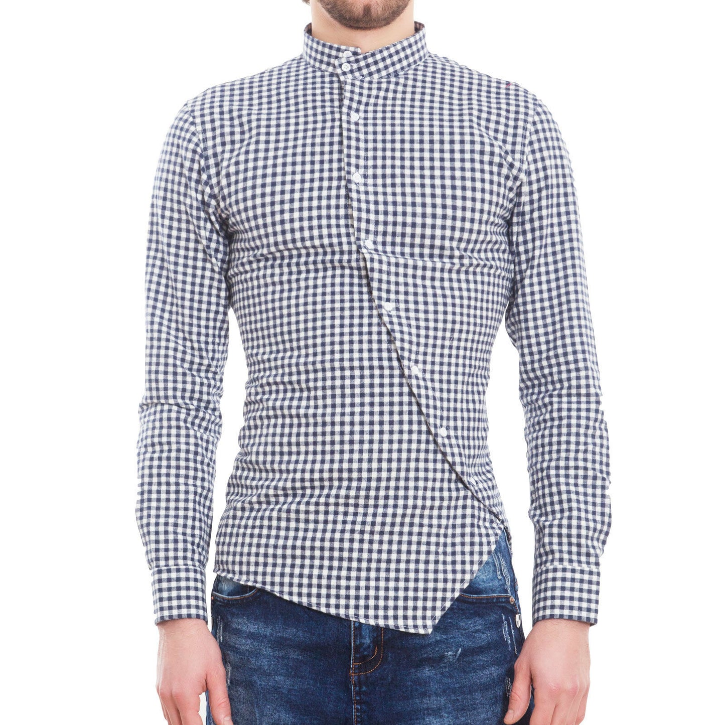 immagine-25-toocool-camicia-uomo-scozzese-quadri-cq261