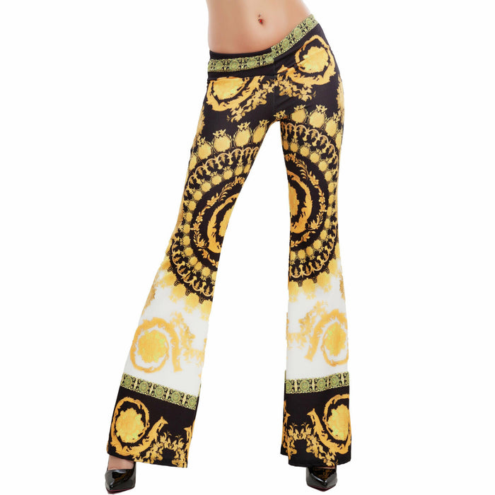 immagine-3-toocool-pantaloni-donna-fantasia-barocca-jl-3078