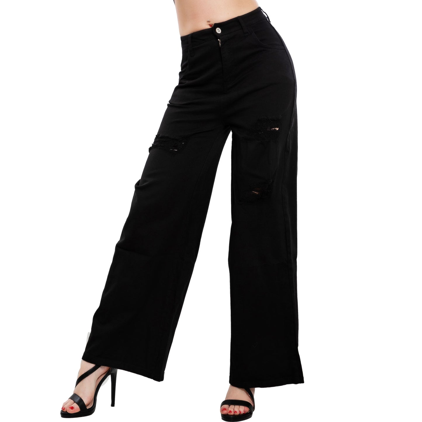 immagine-3-toocool-pantaloni-donna-flare-d028-3