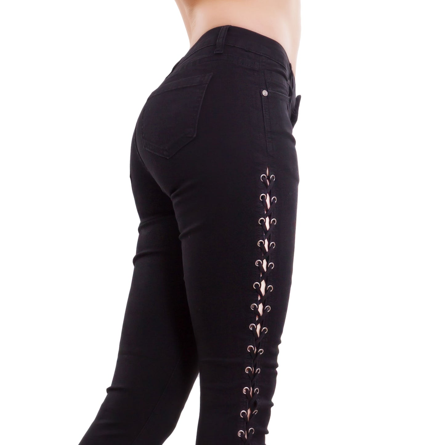 immagine-3-toocool-pantaloni-donna-jeans-stringati-k17316