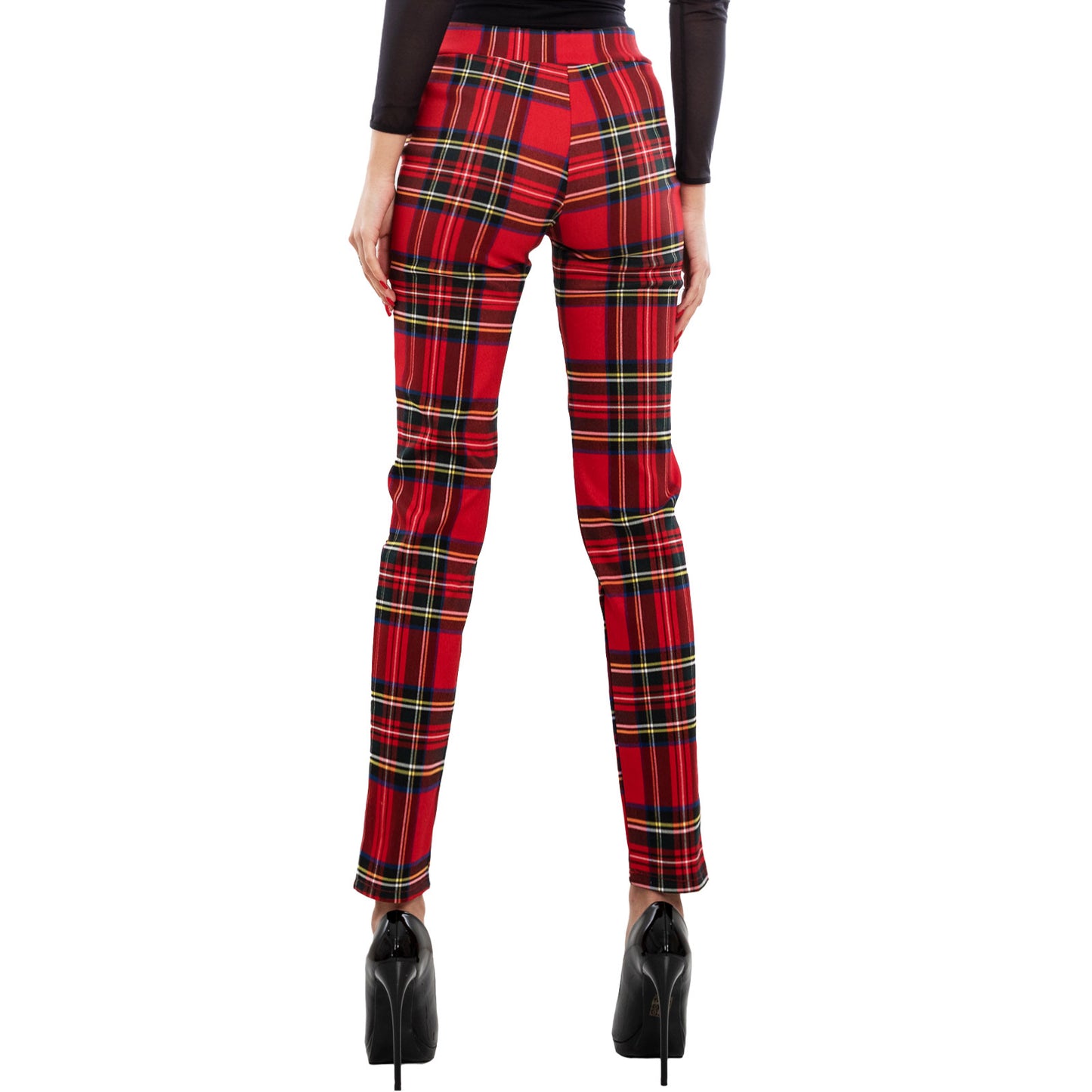 immagine-3-toocool-pantaloni-scozzesi-donna-fi-11017