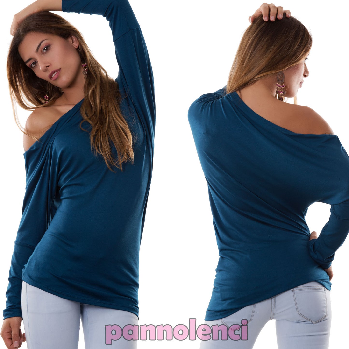 immagine-4-toocool-maglia-donna-maglietta-asimmetrica-as-0435