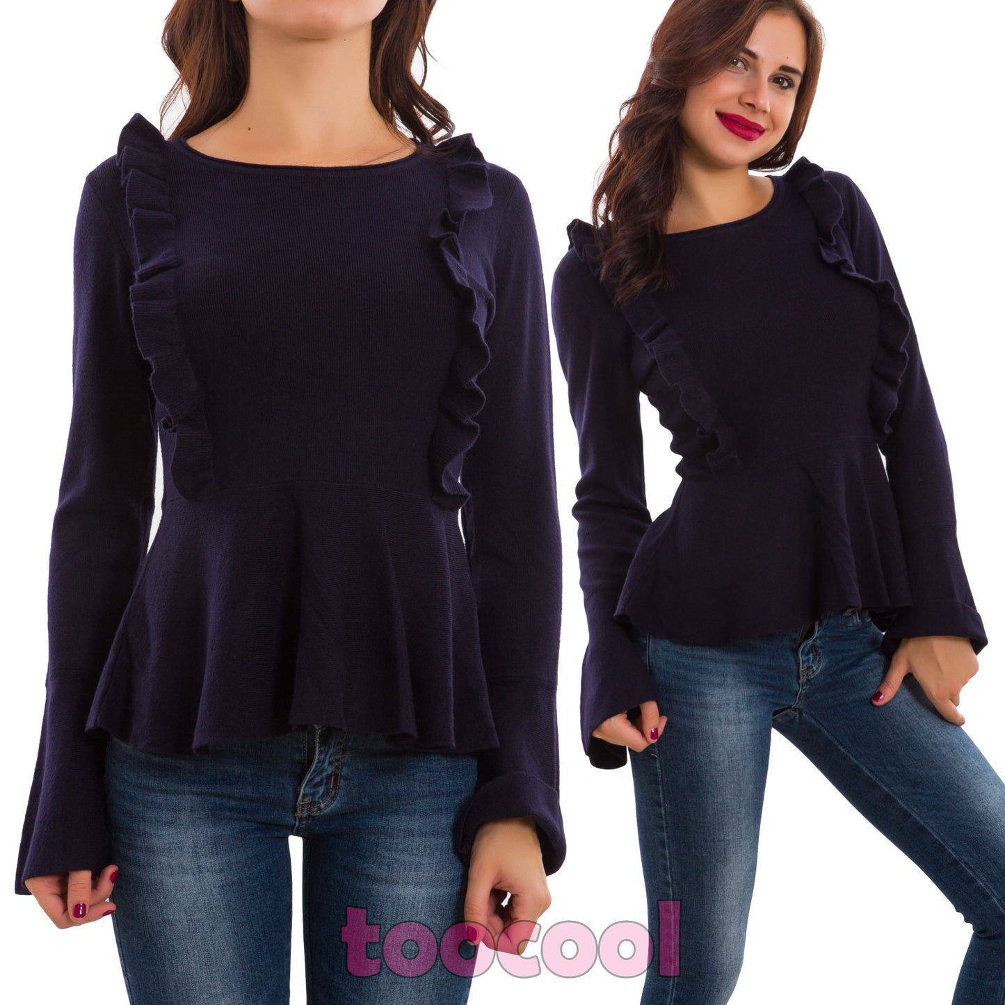 immagine-4-toocool-maglione-donna-pullover-ruches-t8129