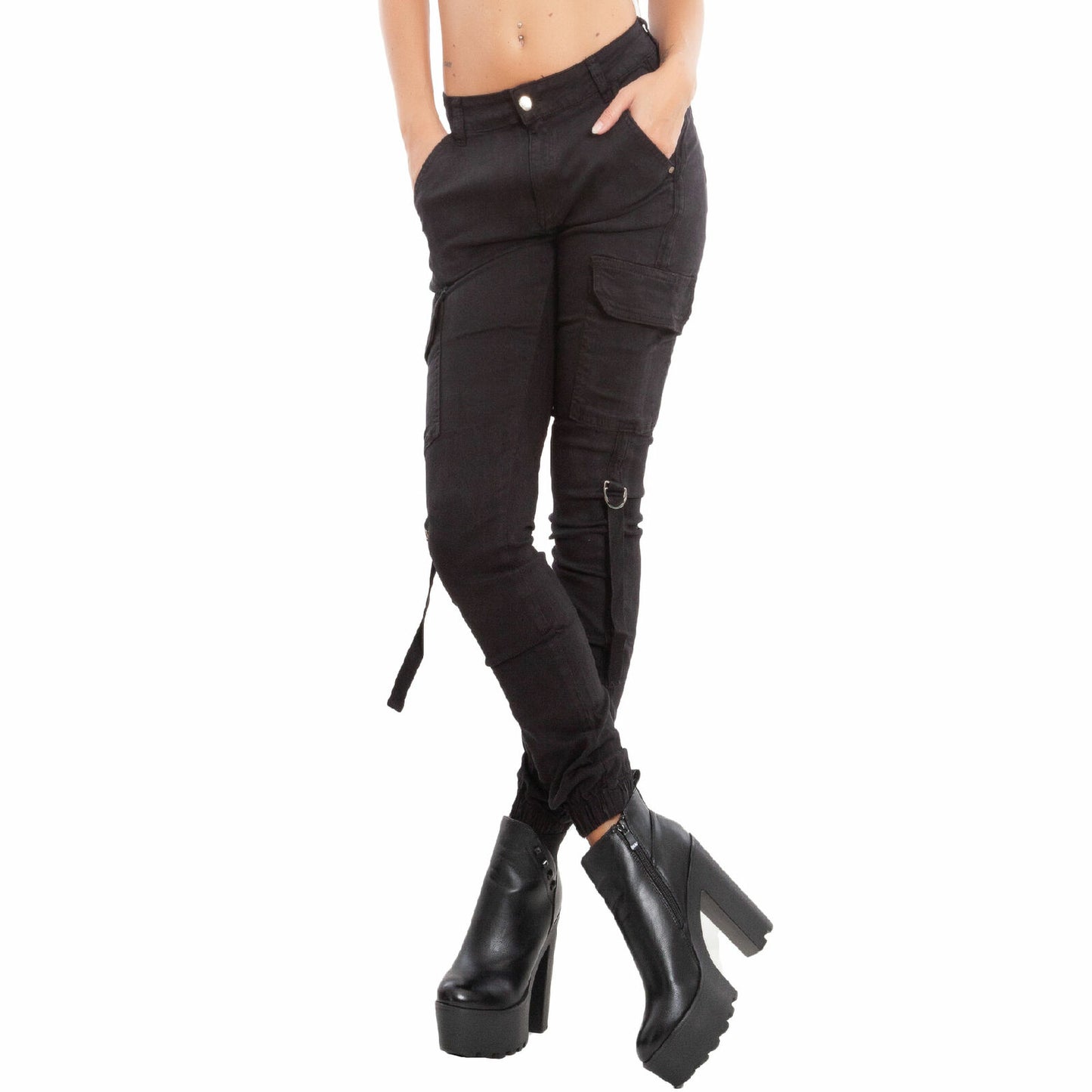 immagine-4-toocool-pantaloni-donna-cargo-tasconi-yd3007