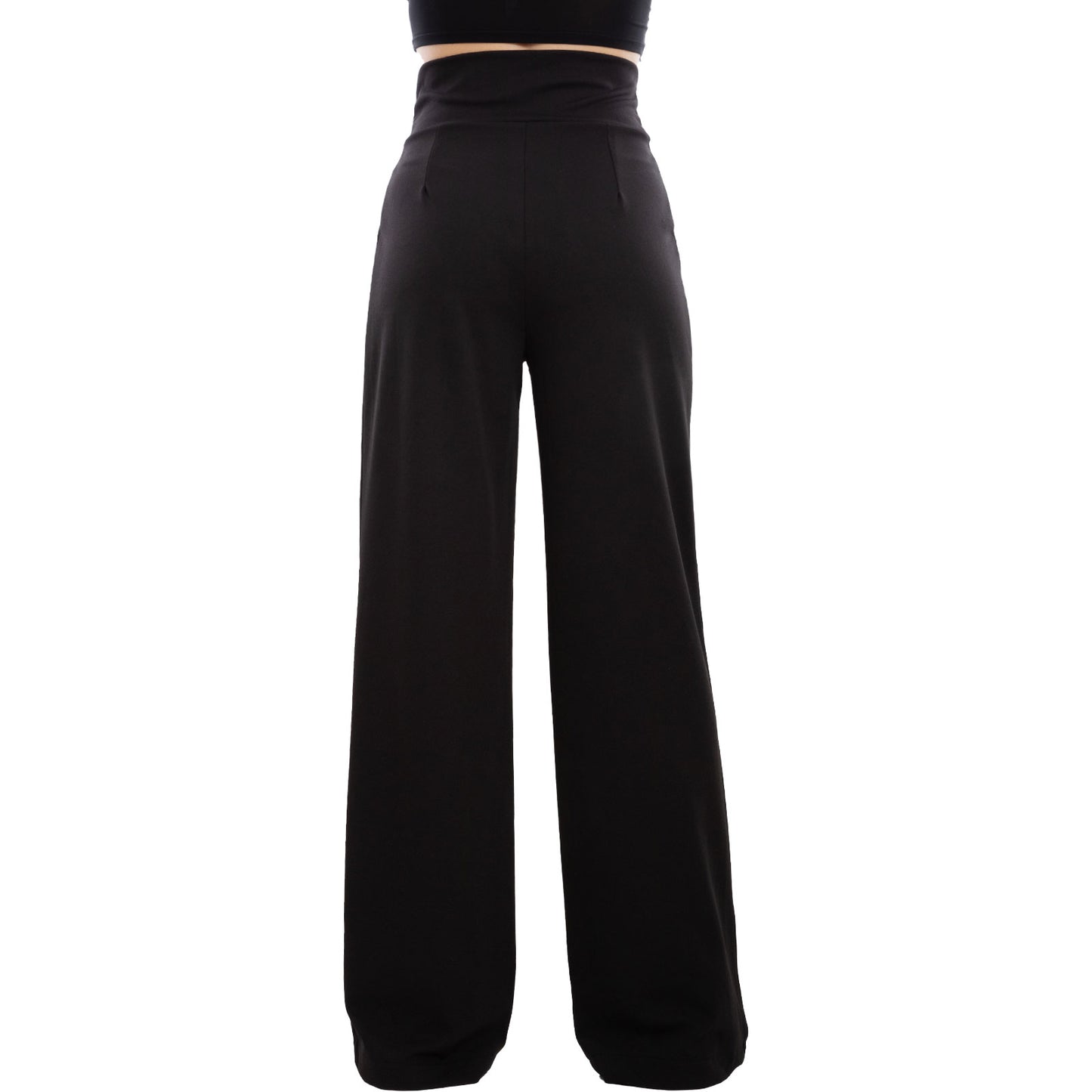immagine-4-toocool-pantaloni-donna-palazzo-bottoni-pinces-vb-2300