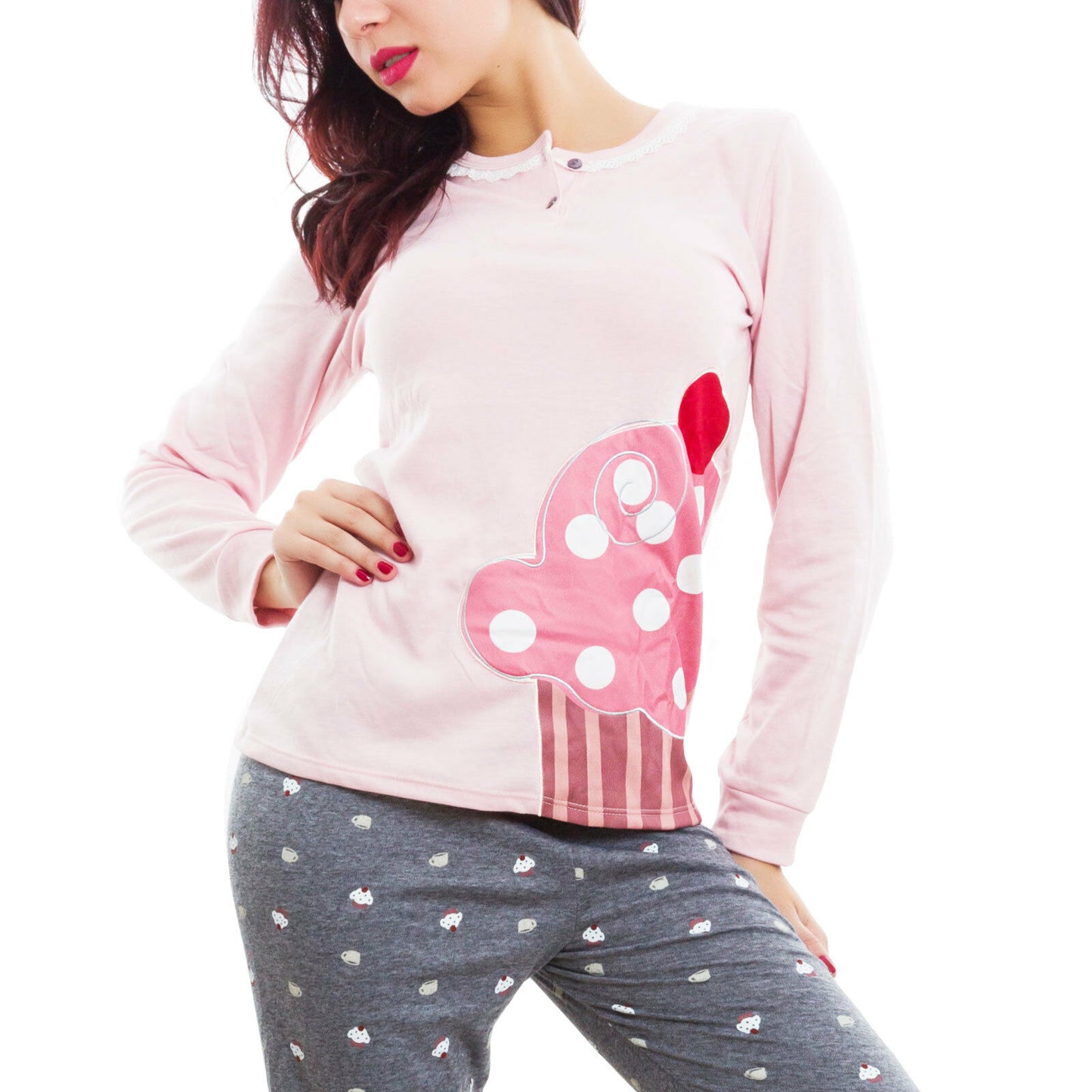 immagine-4-toocool-pigiama-donna-notte-pantaloni-be-6348