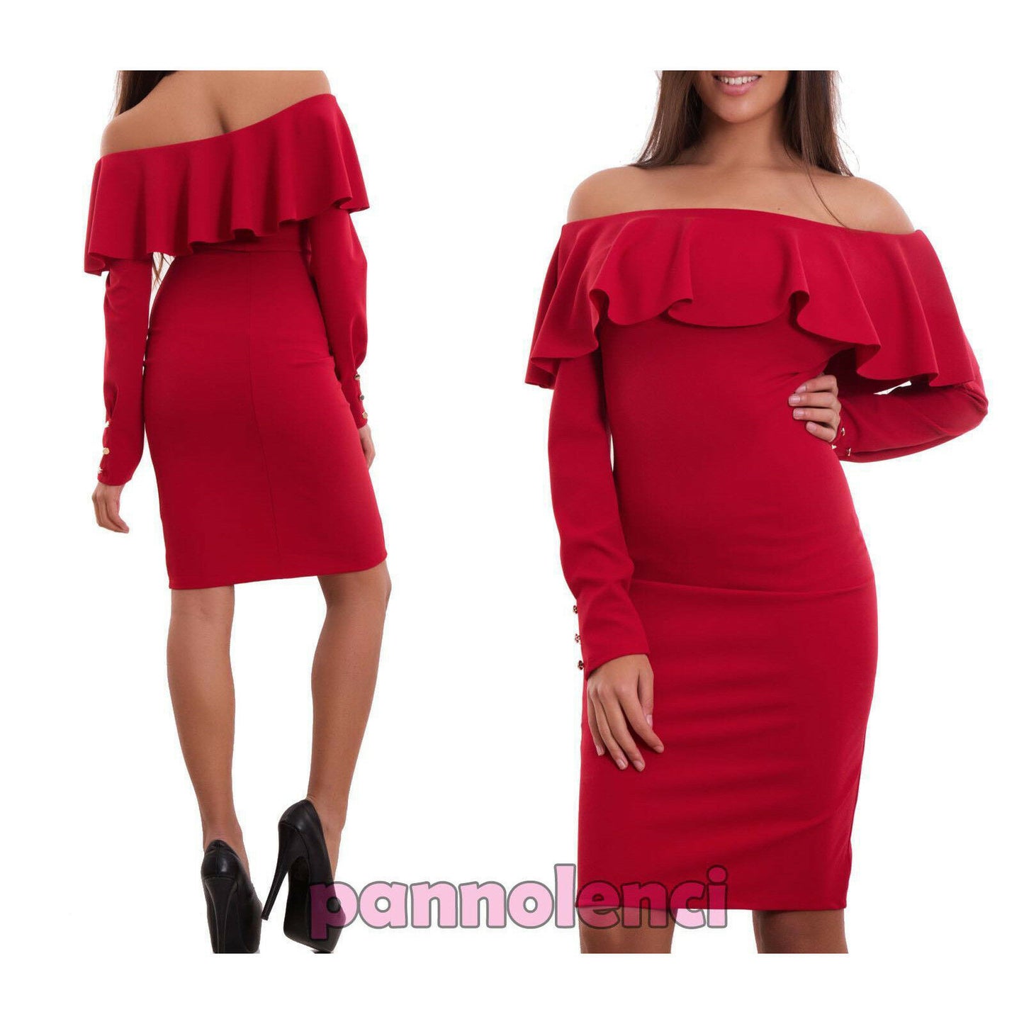immagine-4-toocool-vestito-donna-abito-ginocchio-cr-1893