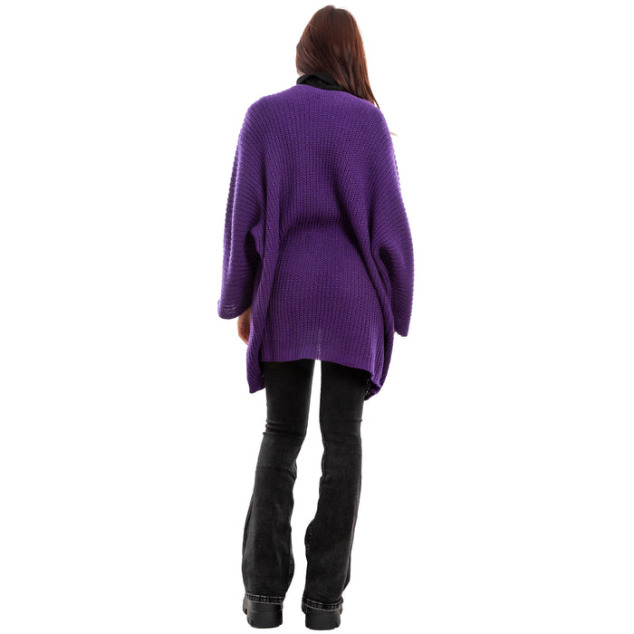 immagine-5-toocool-cardigan-donna-lungo-maglione-giacca-ms-2912