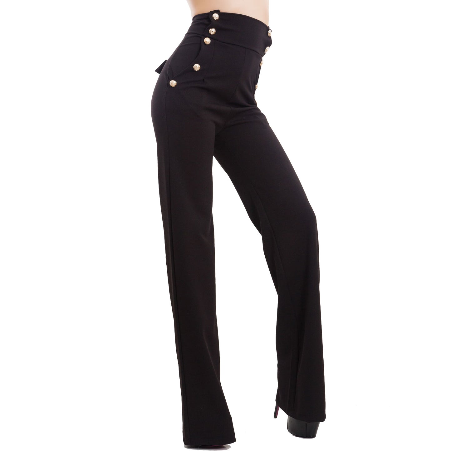 immagine-5-toocool-pantaloni-donna-campana-vita-as-531