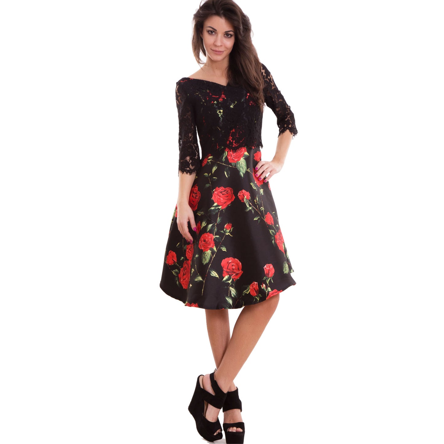 immagine-5-toocool-vestito-donna-abito-svasato-m111175