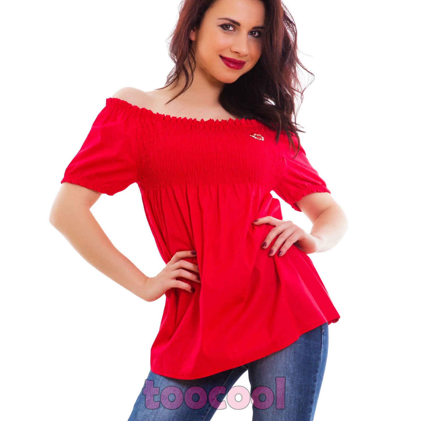 immagine-6-toocool-blusa-donna-top-maniche-as-8176