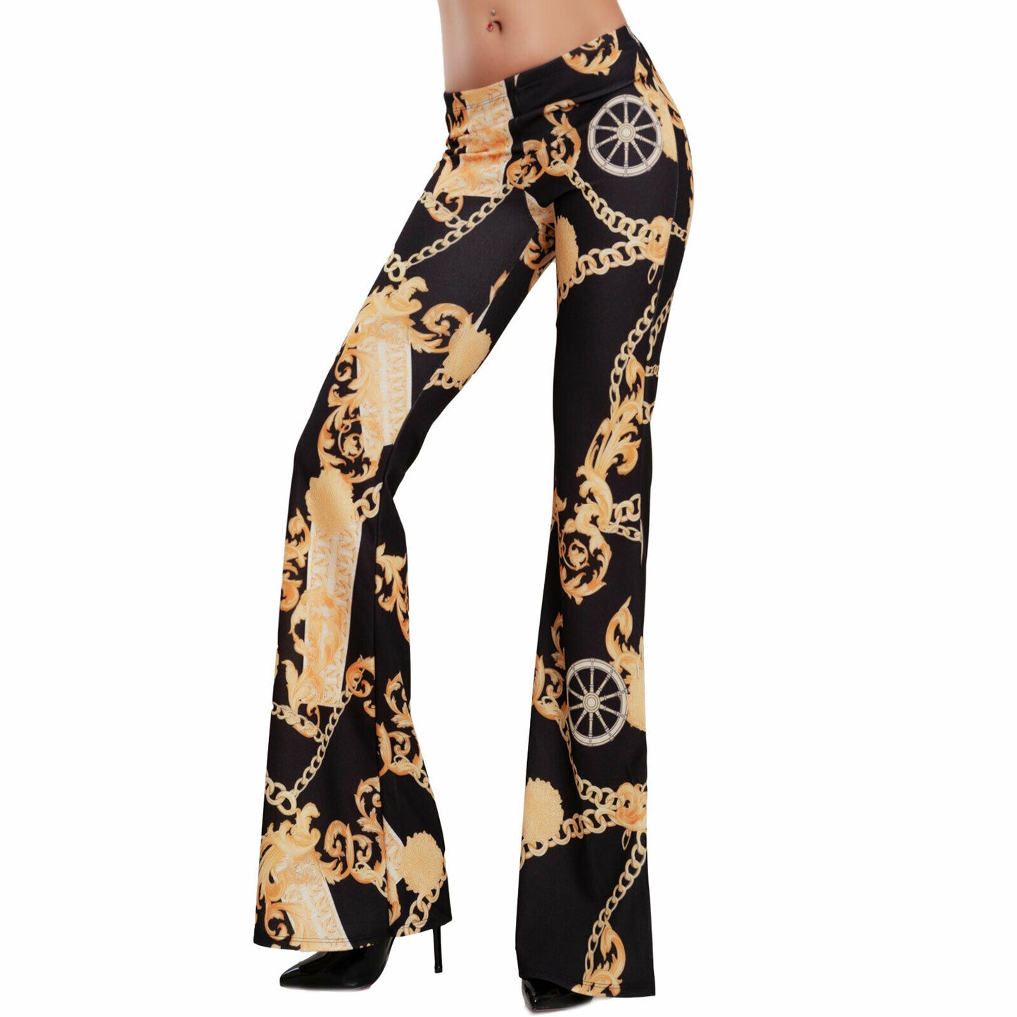 immagine-6-toocool-pantaloni-donna-fantasia-barocca-jl-3078