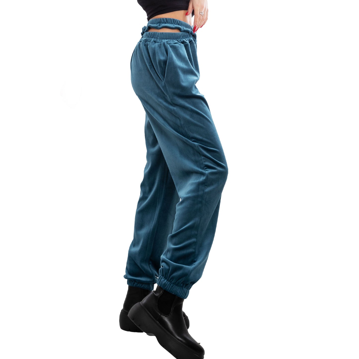 immagine-6-toocool-pantaloni-donna-jogger-velluto-fi-21157