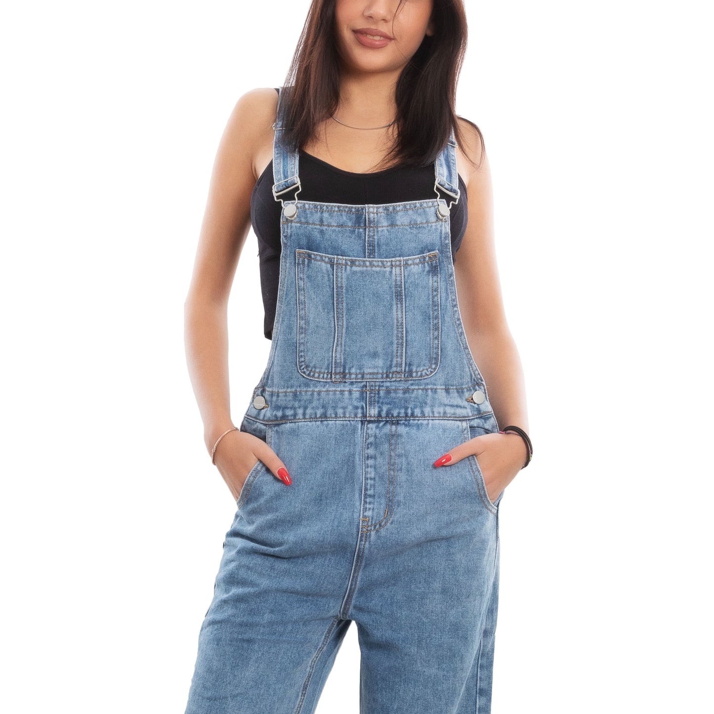 immagine-7-toocool-salopette-donna-jeans-overall-pantaloni-dl3087