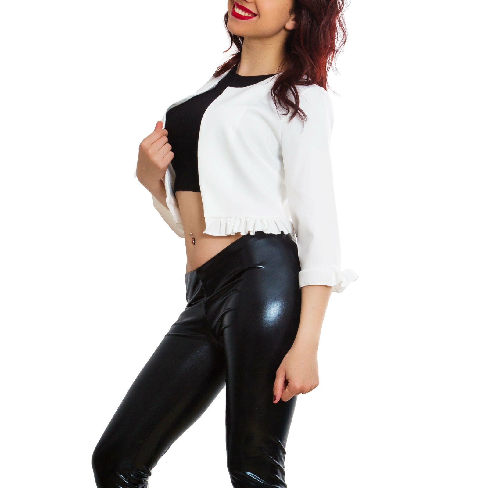 immagine-8-toocool-giacca-donna-corta-giacchetto-vb-8006