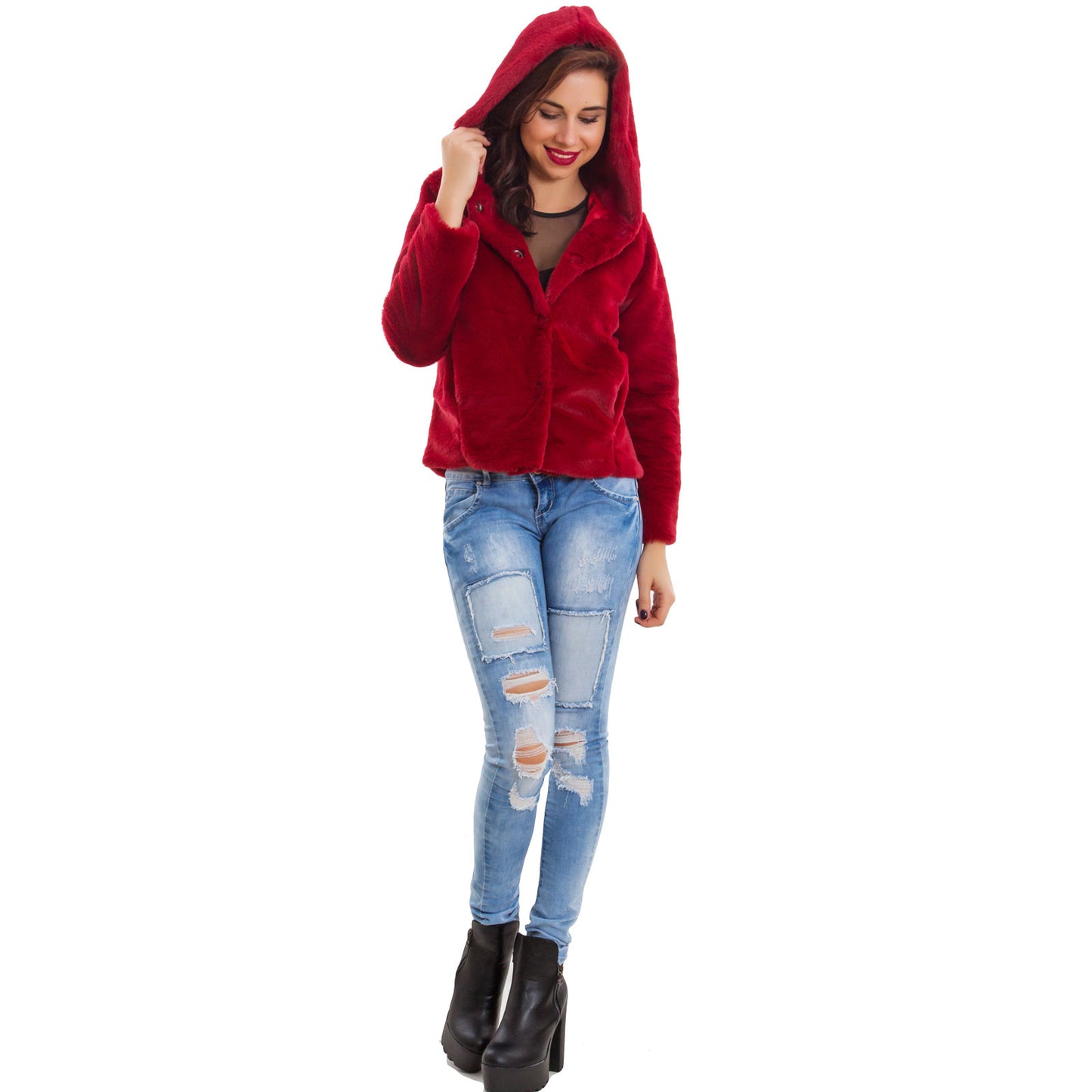 immagine-8-toocool-giacca-donna-ecopelliccia-cappuccio-wd-60688