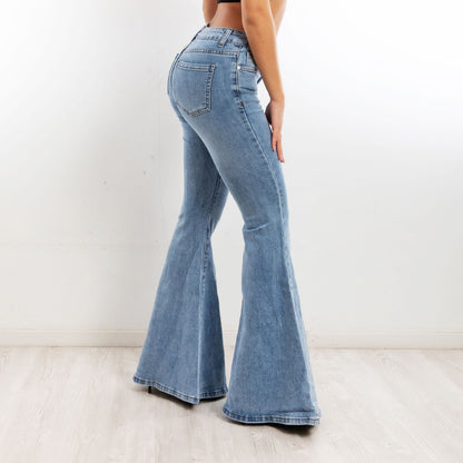 toocool jeans zampa elefante flare campana wt 835