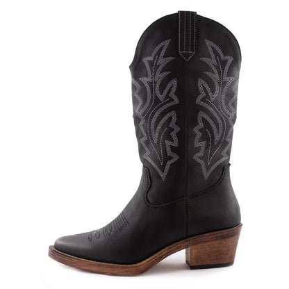 toocool stivali donna texani cowboy western camperos g676