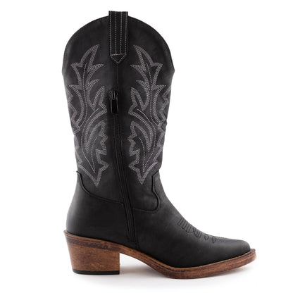 toocool stivali donna texani cowboy western camperos g676