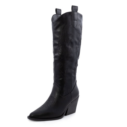 toocool stivali donna texani cowboy western camperos ga021