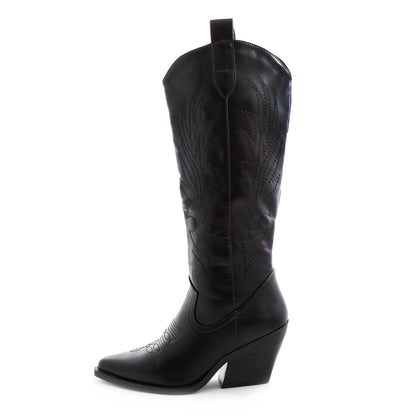 toocool stivali donna texani cowboy western camperos ga021