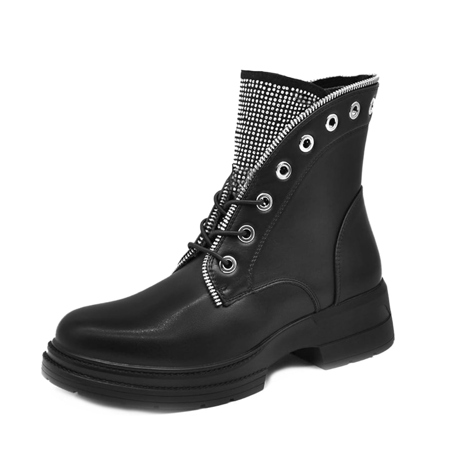 Stivali donna stivaletti strass G621