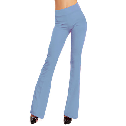 Pantaloni donna campana aderenti zampa elefante elasticizzati hot sexy