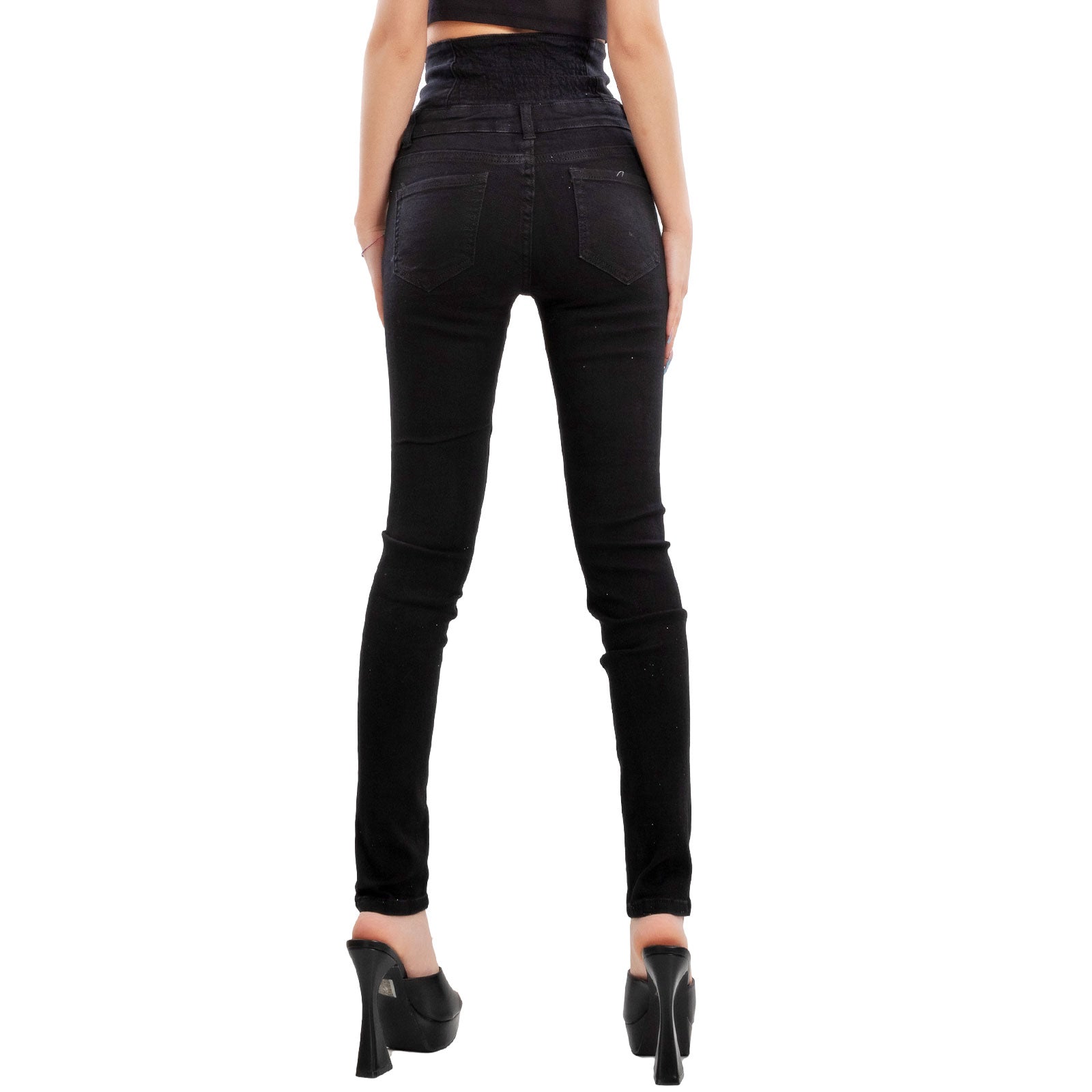 toocool jeans donna vita alta xm 1016