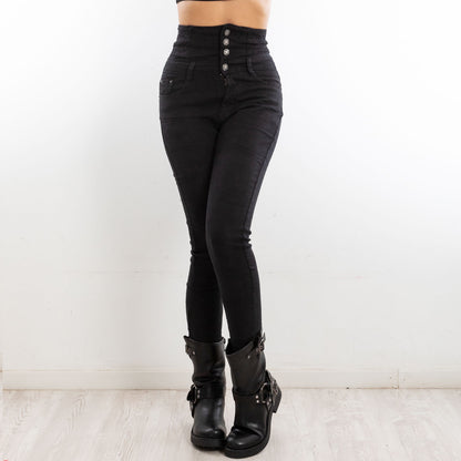 toocool jeans donna vita alta xm 1016