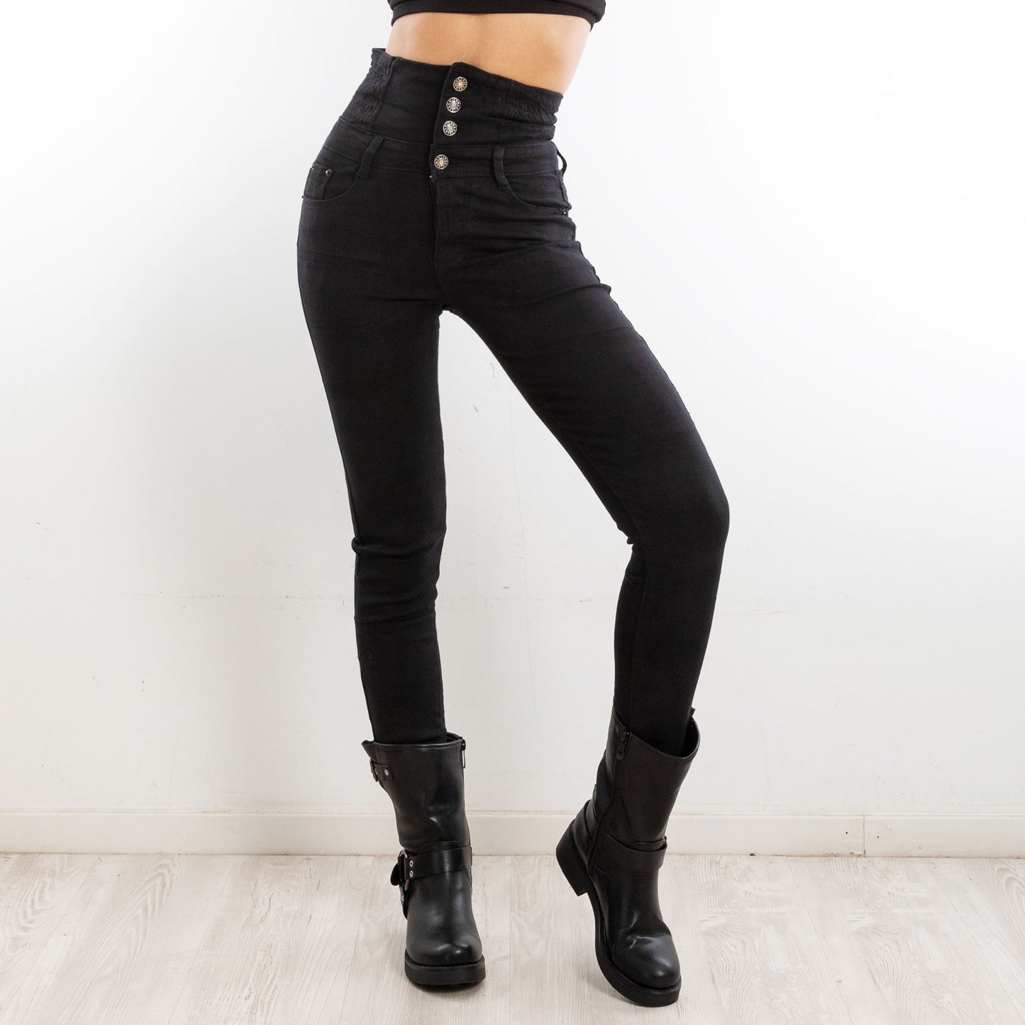 toocool jeans donna vita alta xm 1016
