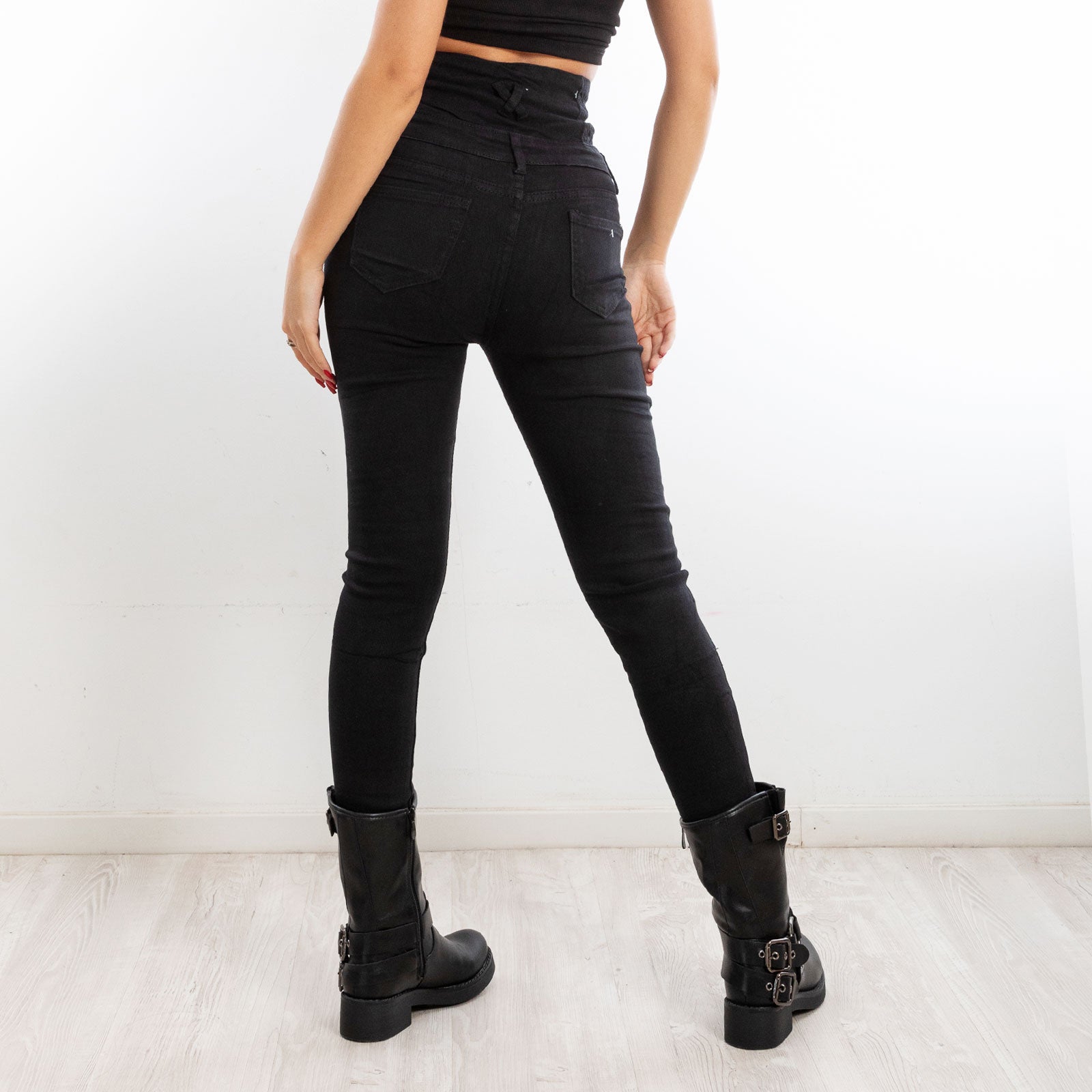 toocool jeans donna vita alta xm 1016