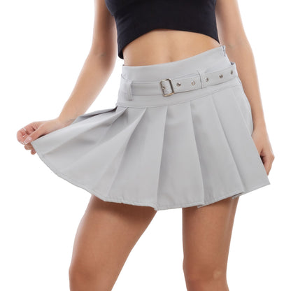 toocool gonna corta donna minigonna pantaloncini pieghe vi 1621