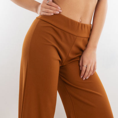 toocool pantaloni donna a palazzo basic vi 9292