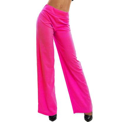 toocool pantaloni donna a palazzo basic vi 9292