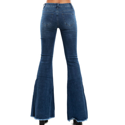 toocool jeans zampa elefante flare campana wt 835